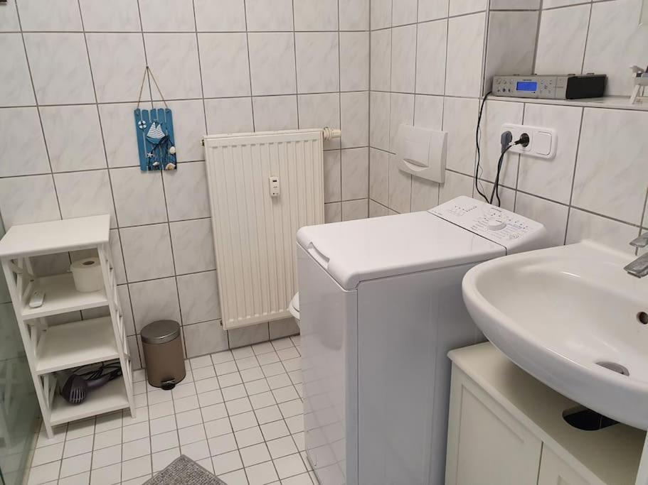 Ferienwohnung Direkt Am Kurpark Mit Gradierwerk Solestadt Bad Dürrenberg Exterior foto