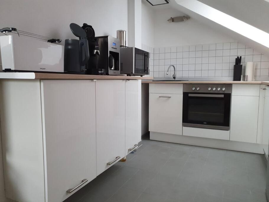 Ferienwohnung Direkt Am Kurpark Mit Gradierwerk Solestadt Bad Dürrenberg Exterior foto
